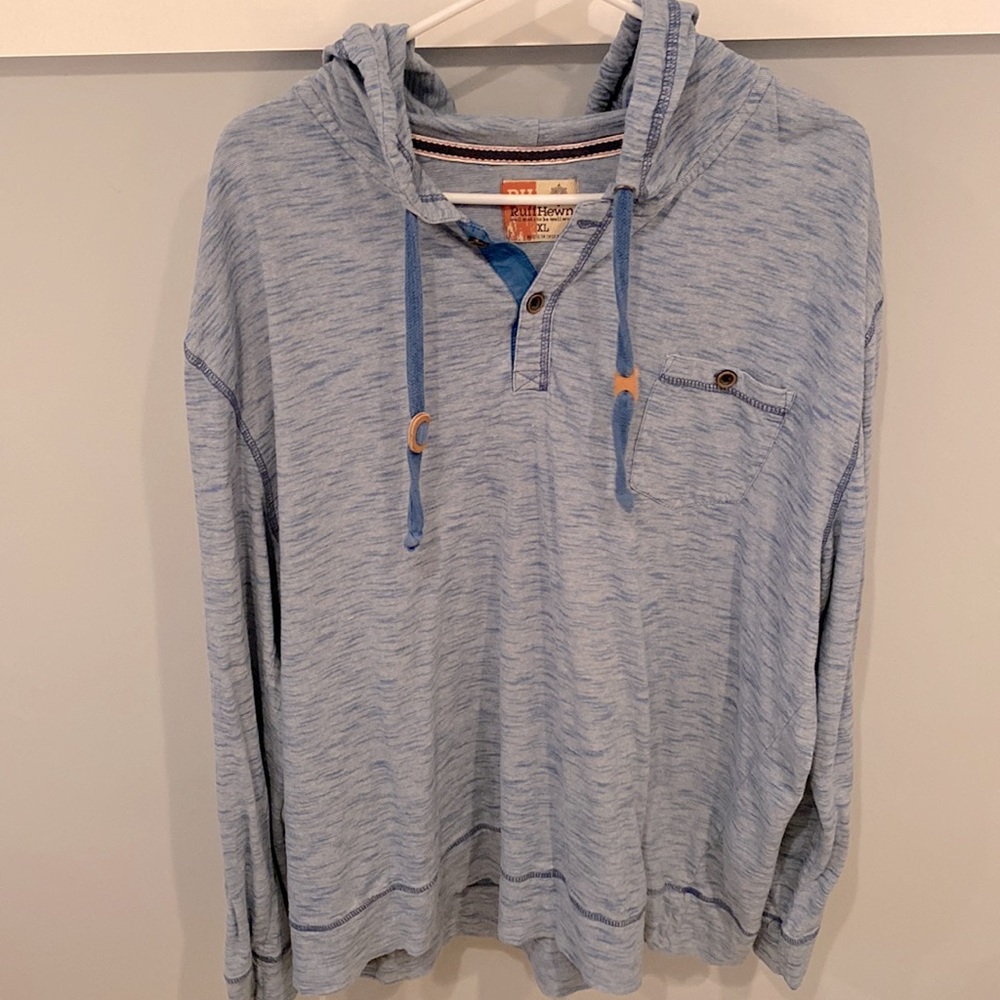 End ruff hewn long sleeve